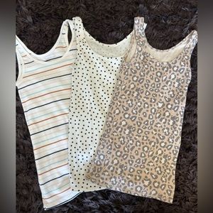 3 woman’s casual tank tops